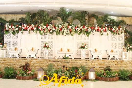  Dekorasi Pelaminan AFIDA Catering Service Wedding 